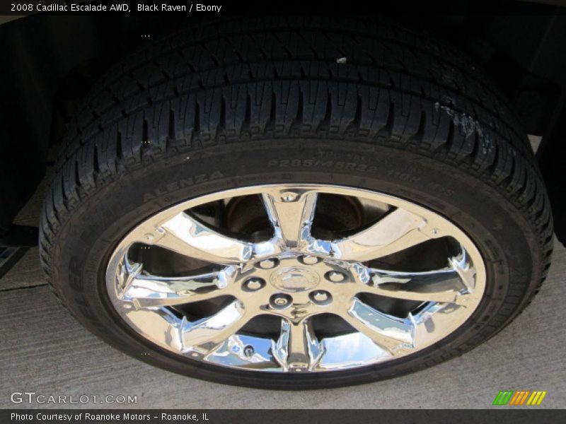 Black Raven / Ebony 2008 Cadillac Escalade AWD