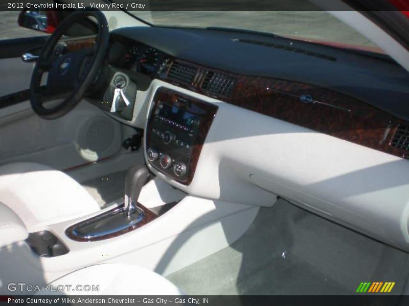 Victory Red / Gray 2012 Chevrolet Impala LS