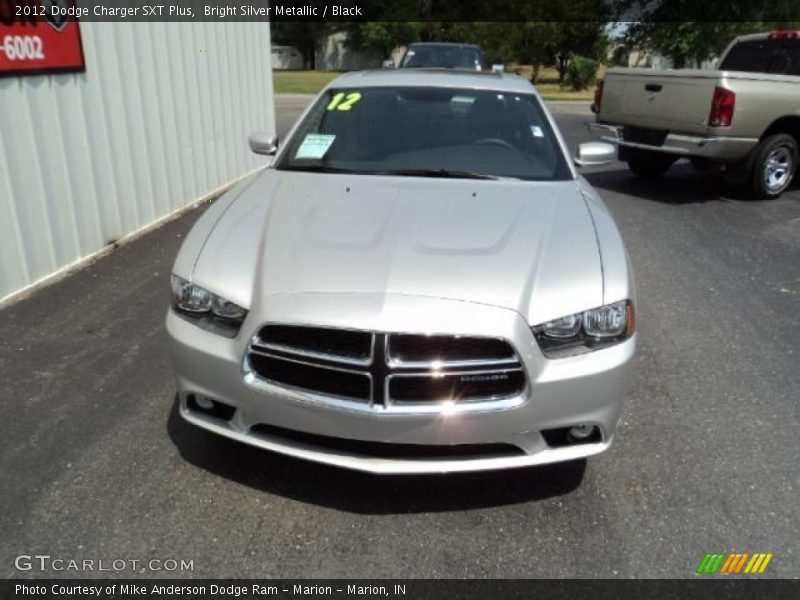 Bright Silver Metallic / Black 2012 Dodge Charger SXT Plus