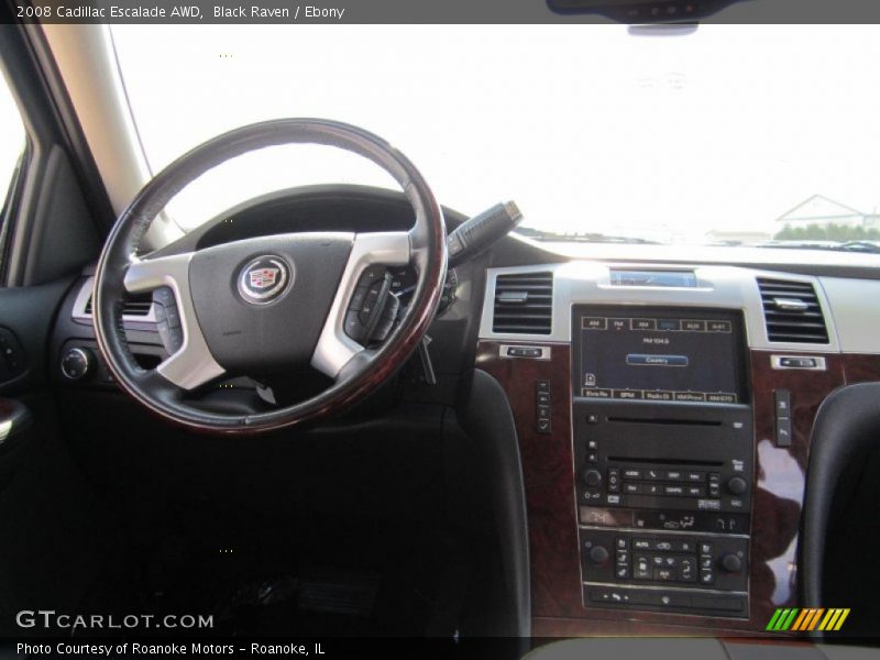 Black Raven / Ebony 2008 Cadillac Escalade AWD