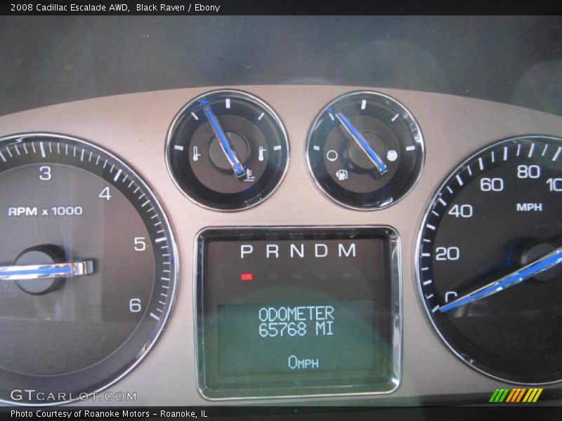 Black Raven / Ebony 2008 Cadillac Escalade AWD