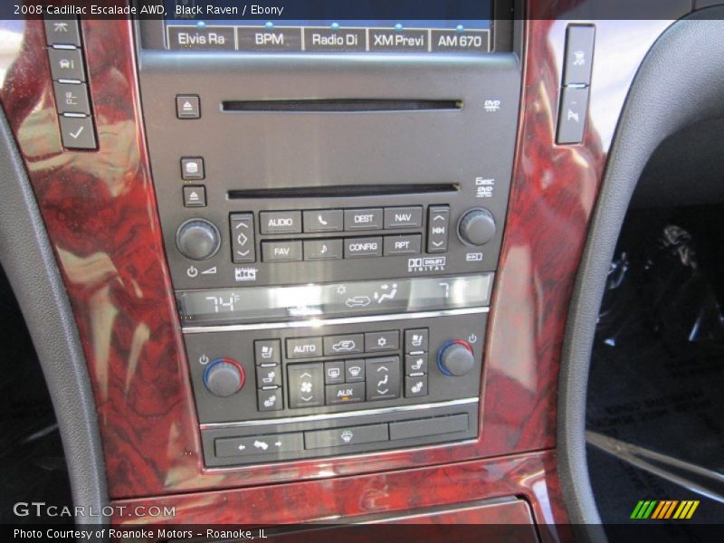 Black Raven / Ebony 2008 Cadillac Escalade AWD