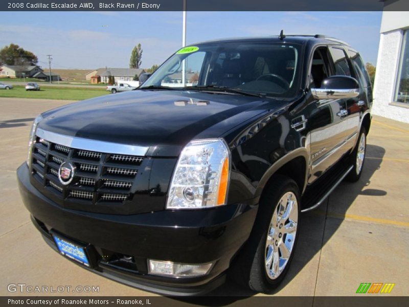 Black Raven / Ebony 2008 Cadillac Escalade AWD