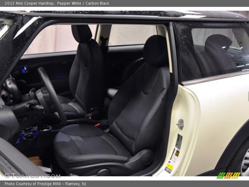 Pepper White / Carbon Black 2013 Mini Cooper Hardtop