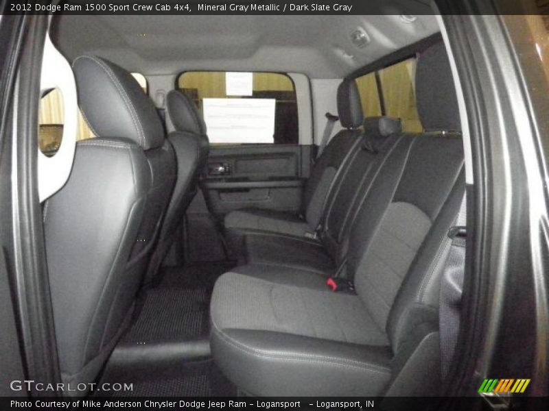 Mineral Gray Metallic / Dark Slate Gray 2012 Dodge Ram 1500 Sport Crew Cab 4x4