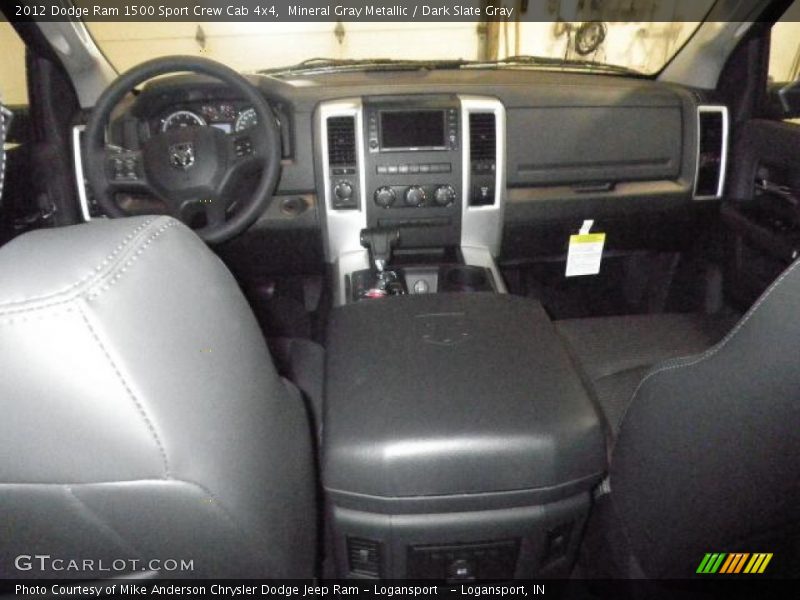 Mineral Gray Metallic / Dark Slate Gray 2012 Dodge Ram 1500 Sport Crew Cab 4x4