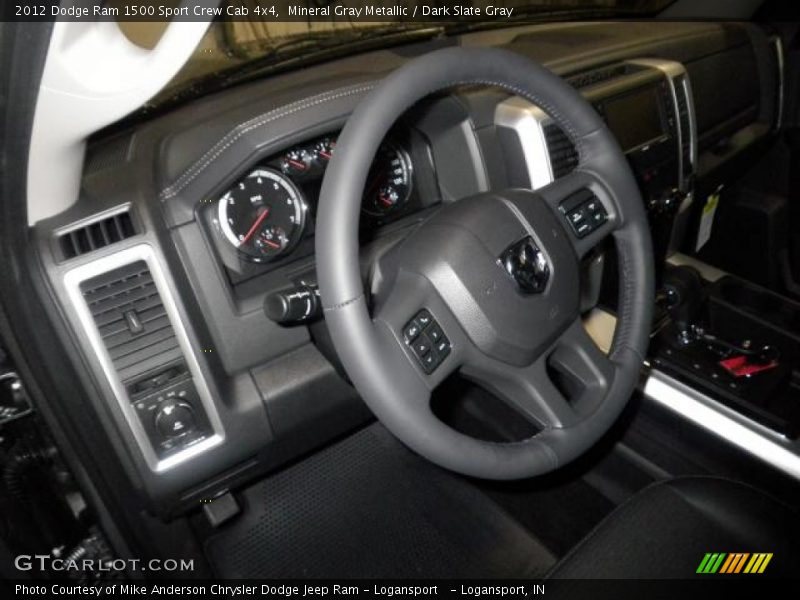 Mineral Gray Metallic / Dark Slate Gray 2012 Dodge Ram 1500 Sport Crew Cab 4x4