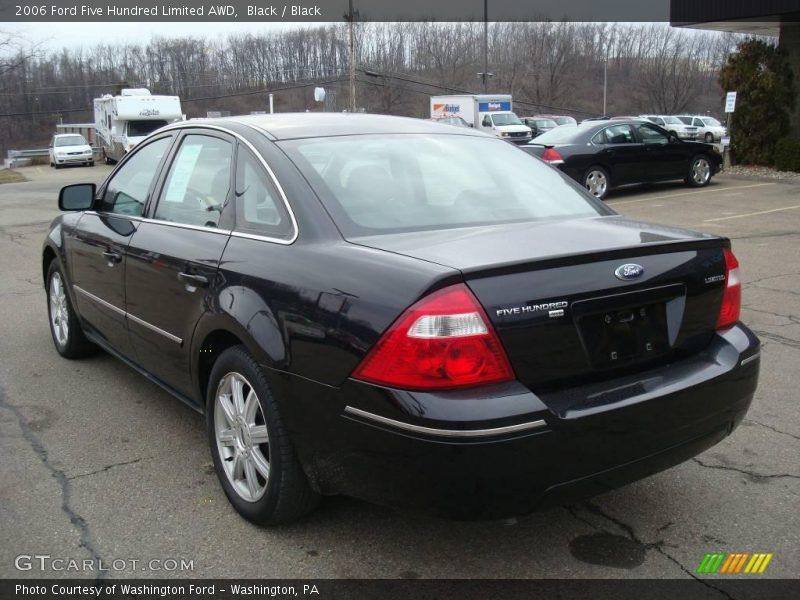 Black / Black 2006 Ford Five Hundred Limited AWD