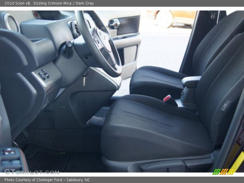 Sizzling Crimson Mica / Dark Gray 2010 Scion xB