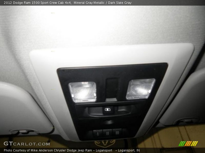 Mineral Gray Metallic / Dark Slate Gray 2012 Dodge Ram 1500 Sport Crew Cab 4x4