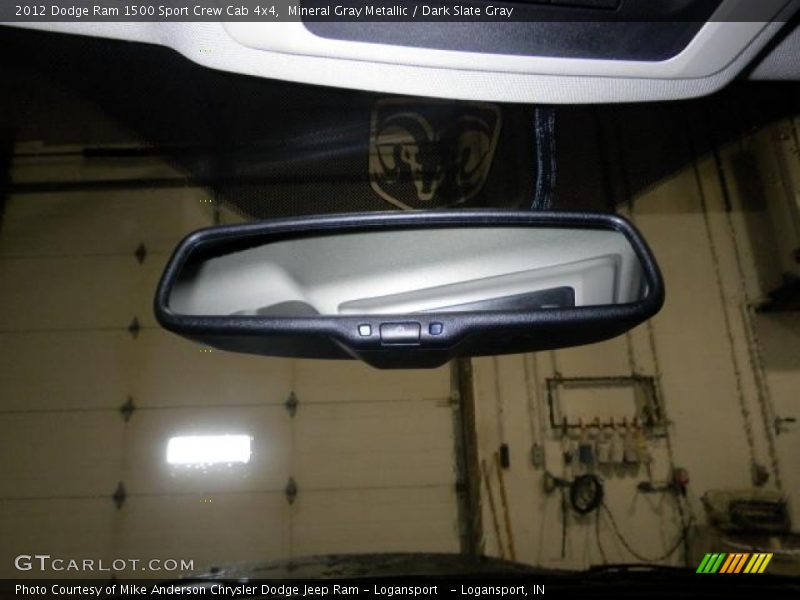 Mineral Gray Metallic / Dark Slate Gray 2012 Dodge Ram 1500 Sport Crew Cab 4x4