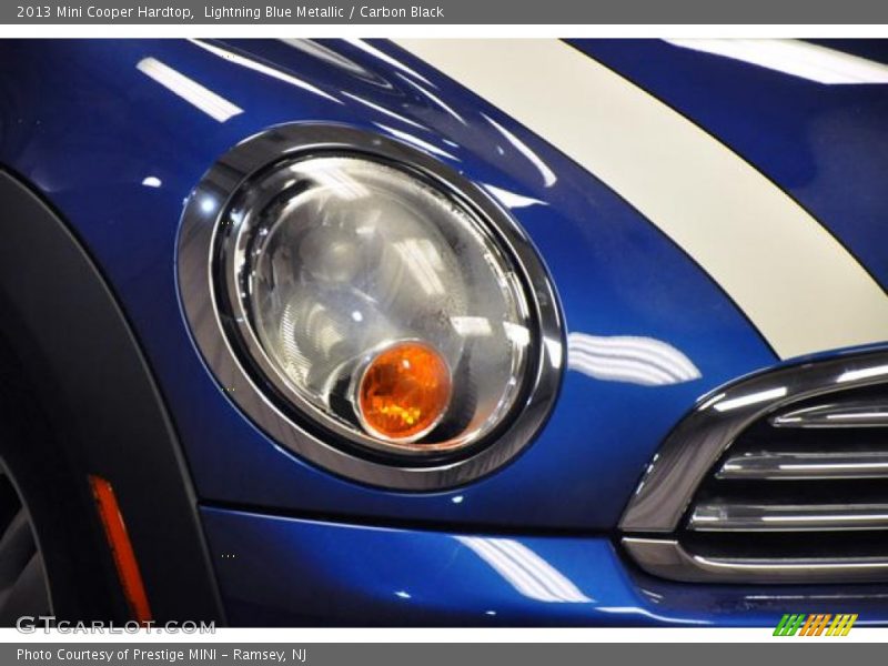 Lightning Blue Metallic / Carbon Black 2013 Mini Cooper Hardtop