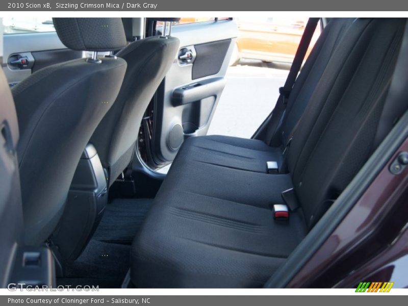 Sizzling Crimson Mica / Dark Gray 2010 Scion xB
