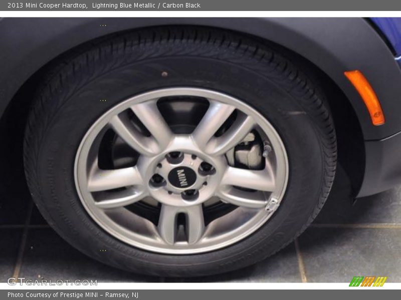 Lightning Blue Metallic / Carbon Black 2013 Mini Cooper Hardtop