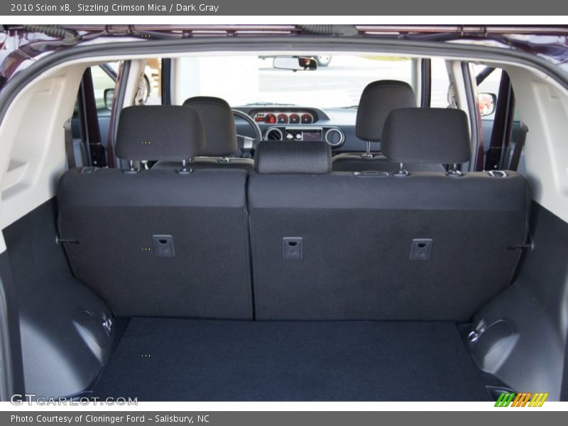 Sizzling Crimson Mica / Dark Gray 2010 Scion xB