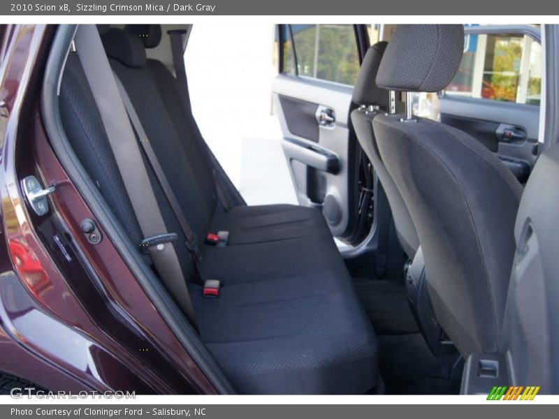 Sizzling Crimson Mica / Dark Gray 2010 Scion xB