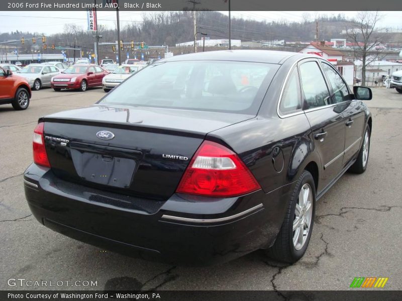 Black / Black 2006 Ford Five Hundred Limited AWD