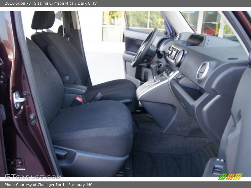 Sizzling Crimson Mica / Dark Gray 2010 Scion xB