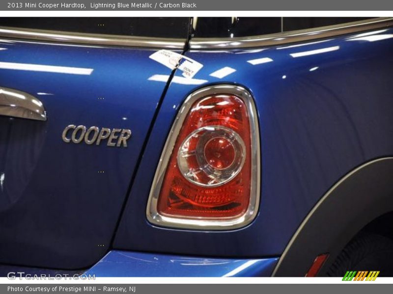Lightning Blue Metallic / Carbon Black 2013 Mini Cooper Hardtop