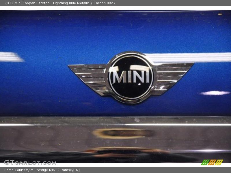 Lightning Blue Metallic / Carbon Black 2013 Mini Cooper Hardtop