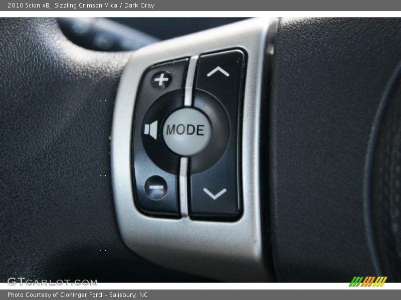 Sizzling Crimson Mica / Dark Gray 2010 Scion xB