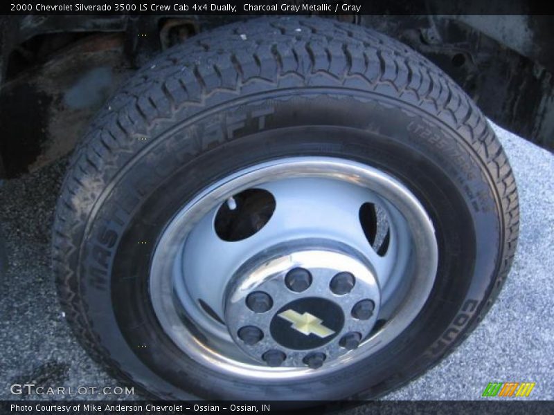  2000 Silverado 3500 LS Crew Cab 4x4 Dually Wheel
