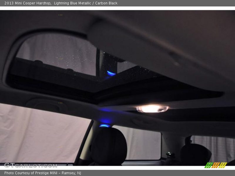 Lightning Blue Metallic / Carbon Black 2013 Mini Cooper Hardtop