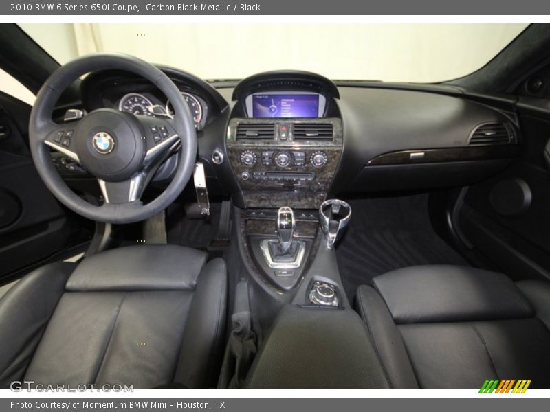 Carbon Black Metallic / Black 2010 BMW 6 Series 650i Coupe