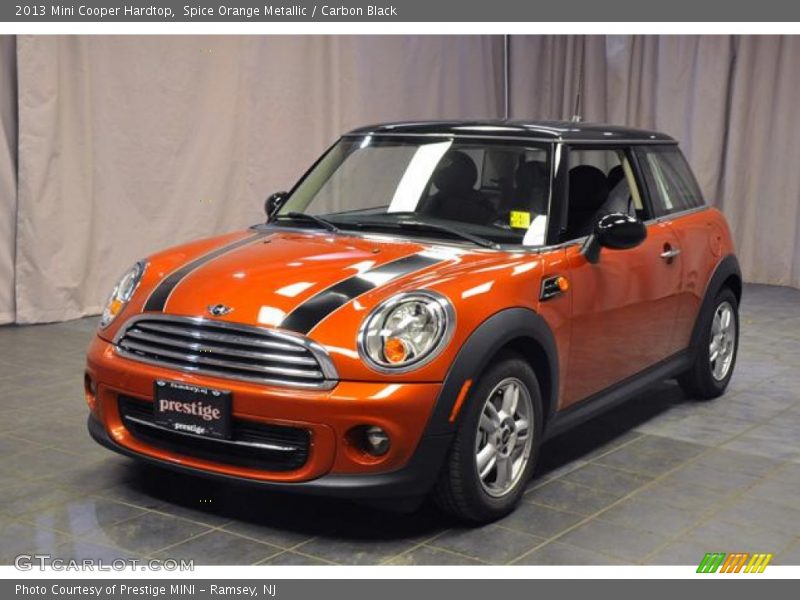 Spice Orange Metallic / Carbon Black 2013 Mini Cooper Hardtop