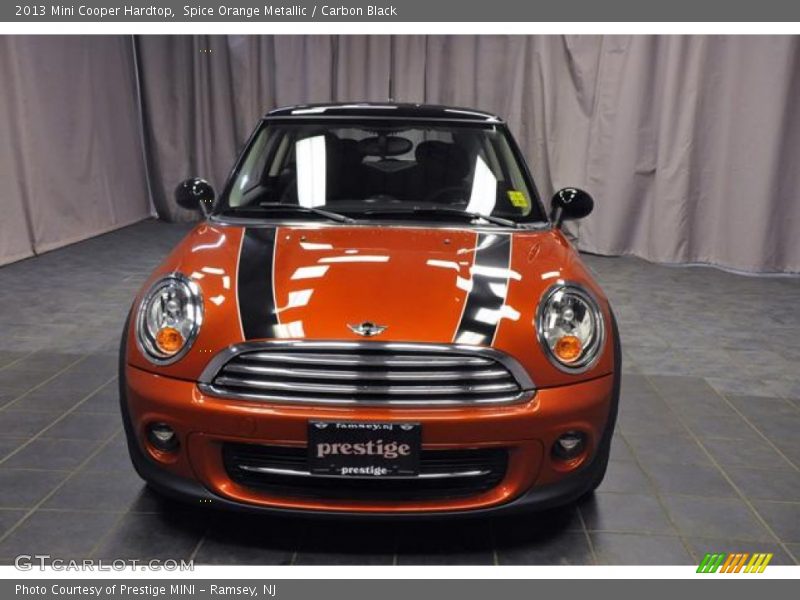 Spice Orange Metallic / Carbon Black 2013 Mini Cooper Hardtop