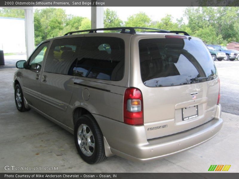 Sand Beige / Beige 2003 Oldsmobile Silhouette Premiere