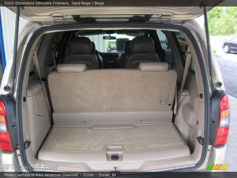Sand Beige / Beige 2003 Oldsmobile Silhouette Premiere