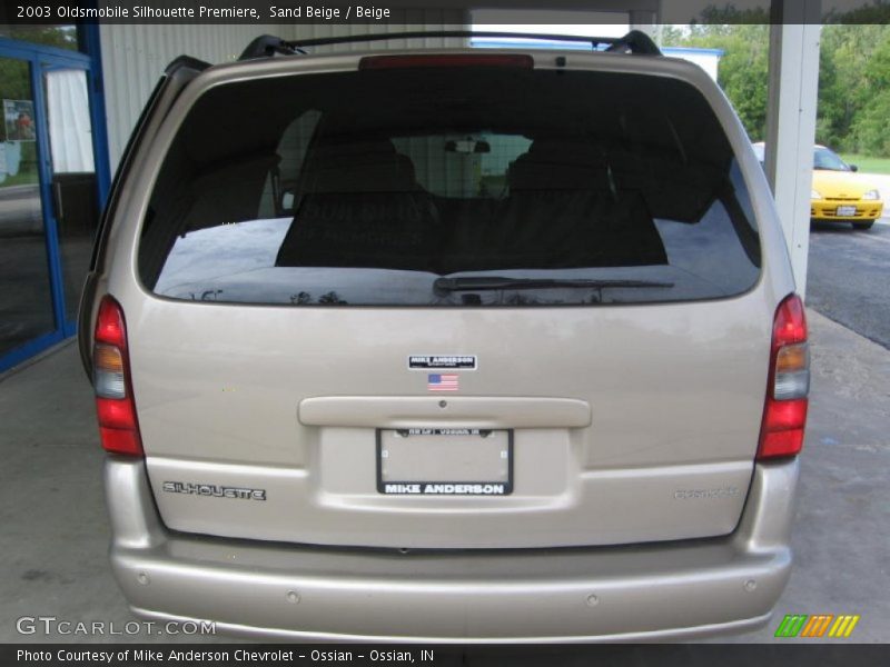 Sand Beige / Beige 2003 Oldsmobile Silhouette Premiere