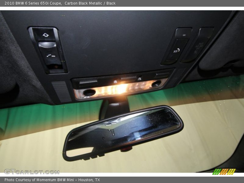 Carbon Black Metallic / Black 2010 BMW 6 Series 650i Coupe