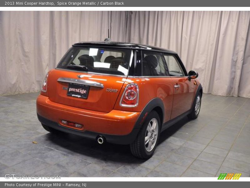 Spice Orange Metallic / Carbon Black 2013 Mini Cooper Hardtop