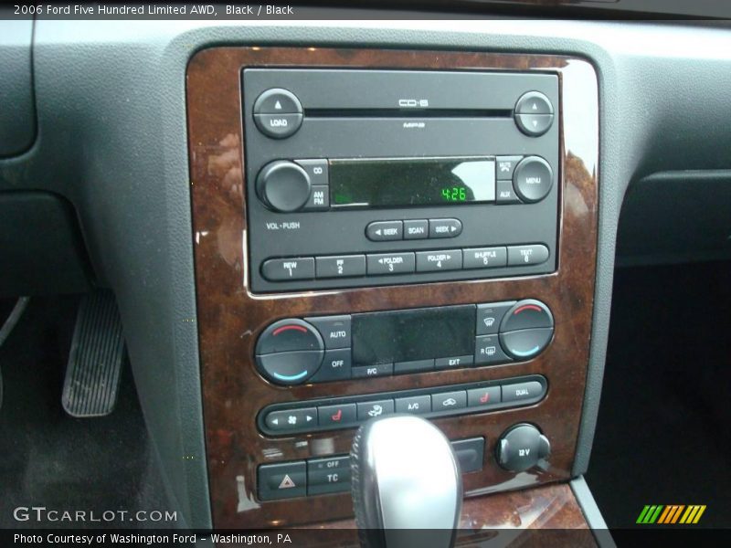 Black / Black 2006 Ford Five Hundred Limited AWD