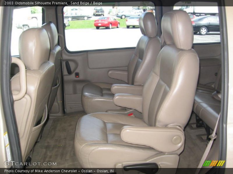 Rear Seat of 2003 Silhouette Premiere