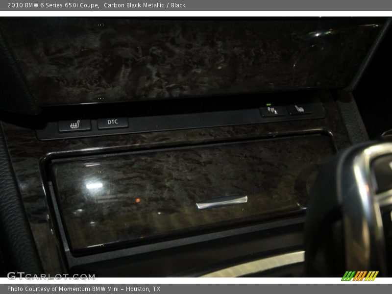 Carbon Black Metallic / Black 2010 BMW 6 Series 650i Coupe