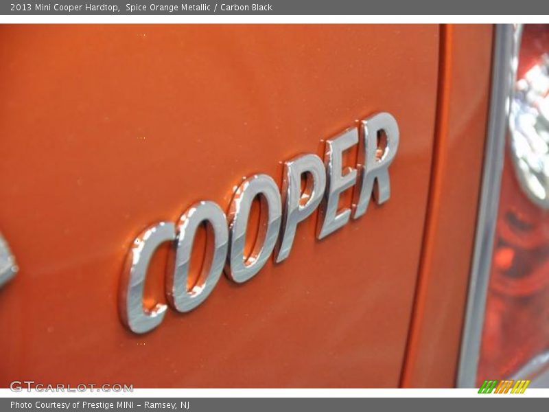 Spice Orange Metallic / Carbon Black 2013 Mini Cooper Hardtop