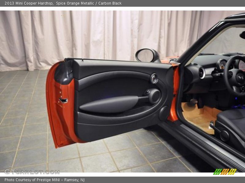 Spice Orange Metallic / Carbon Black 2013 Mini Cooper Hardtop