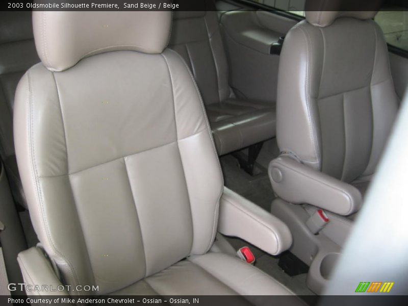 Rear Seat of 2003 Silhouette Premiere