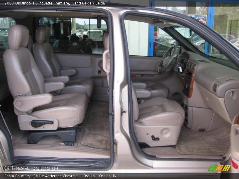 2003 Silhouette Premiere Beige Interior