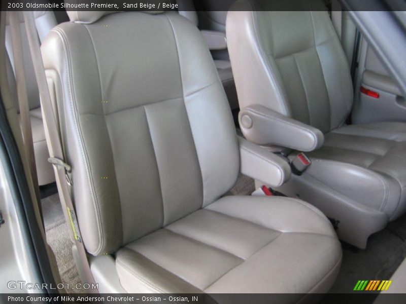  2003 Silhouette Premiere Beige Interior