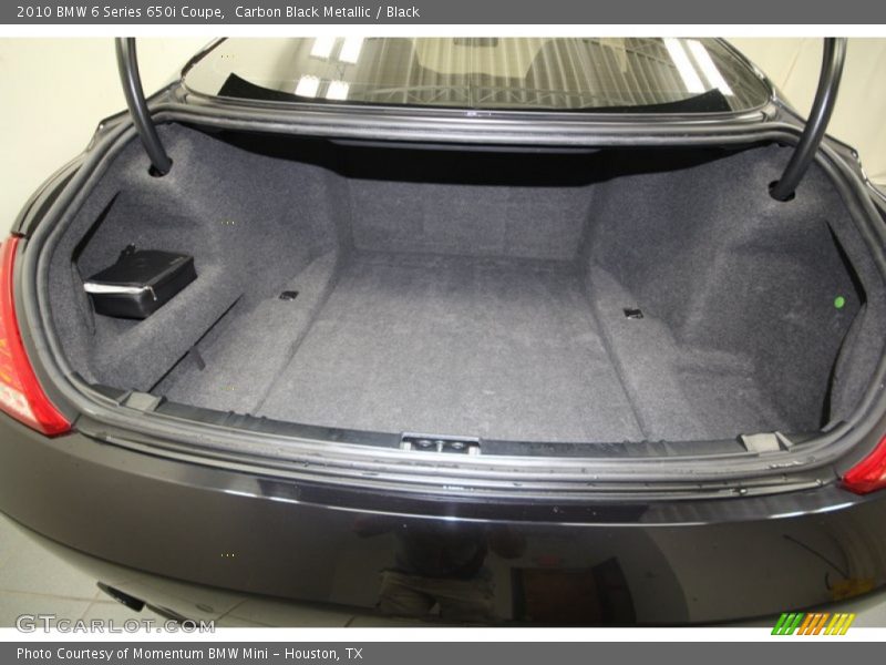Carbon Black Metallic / Black 2010 BMW 6 Series 650i Coupe