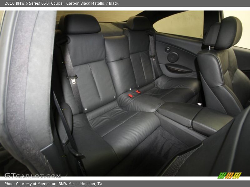 Carbon Black Metallic / Black 2010 BMW 6 Series 650i Coupe