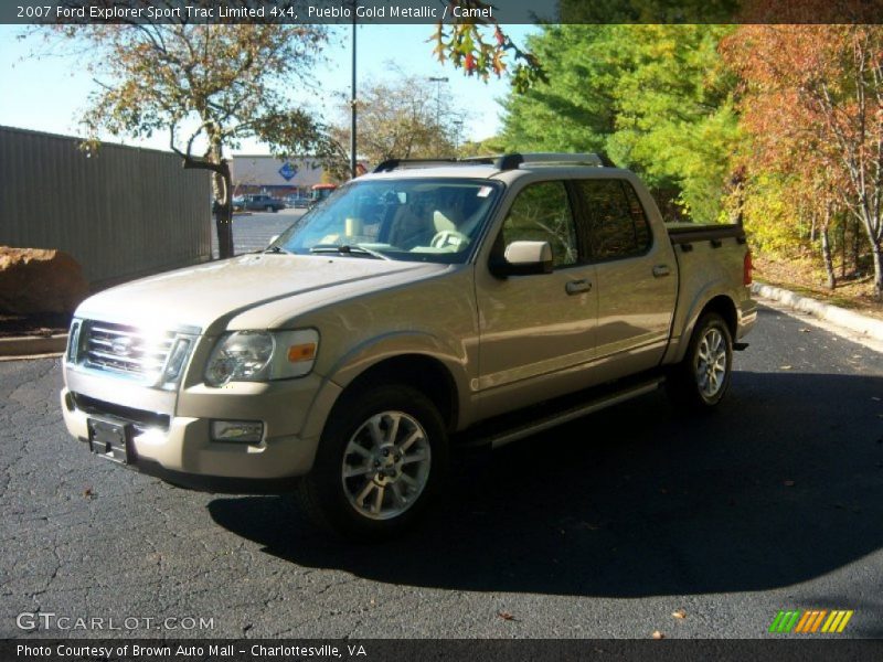 Pueblo Gold Metallic / Camel 2007 Ford Explorer Sport Trac Limited 4x4