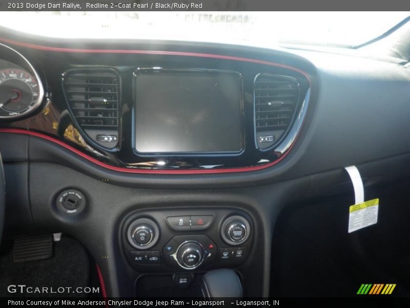 Redline 2-Coat Pearl / Black/Ruby Red 2013 Dodge Dart Rallye