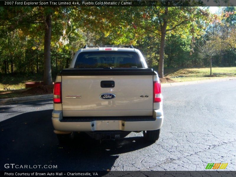 Pueblo Gold Metallic / Camel 2007 Ford Explorer Sport Trac Limited 4x4