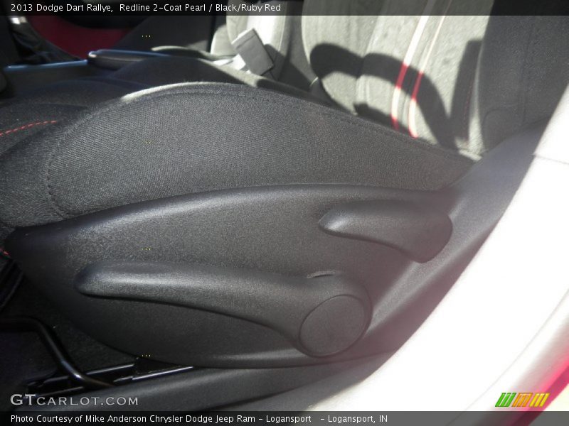 Redline 2-Coat Pearl / Black/Ruby Red 2013 Dodge Dart Rallye