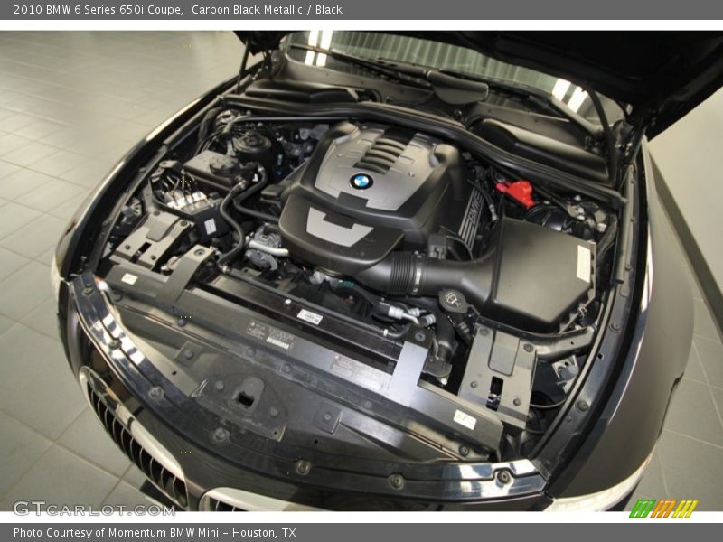 Carbon Black Metallic / Black 2010 BMW 6 Series 650i Coupe